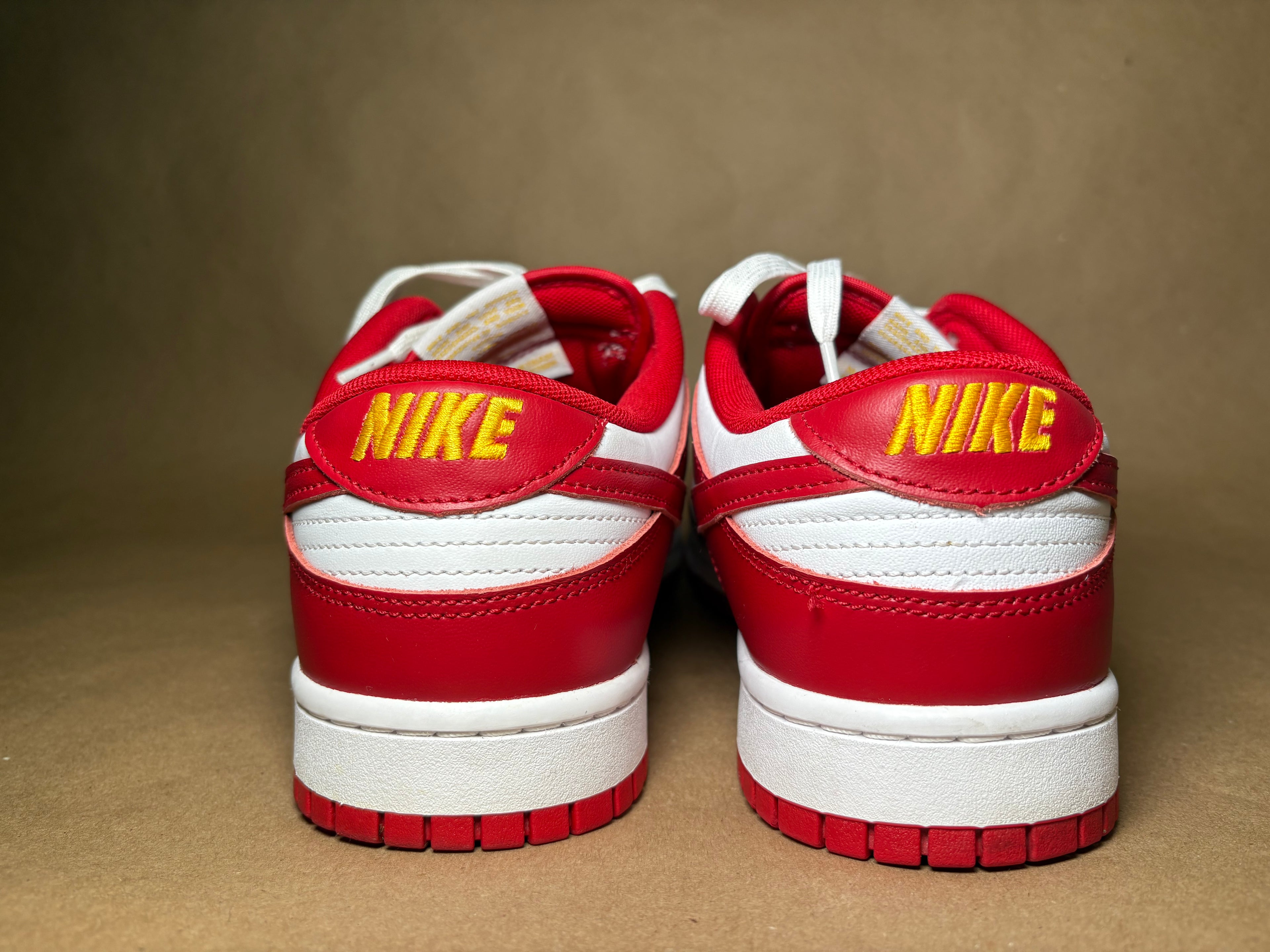 NIKE DUNK LOW "GYM RED" SZ 10.5