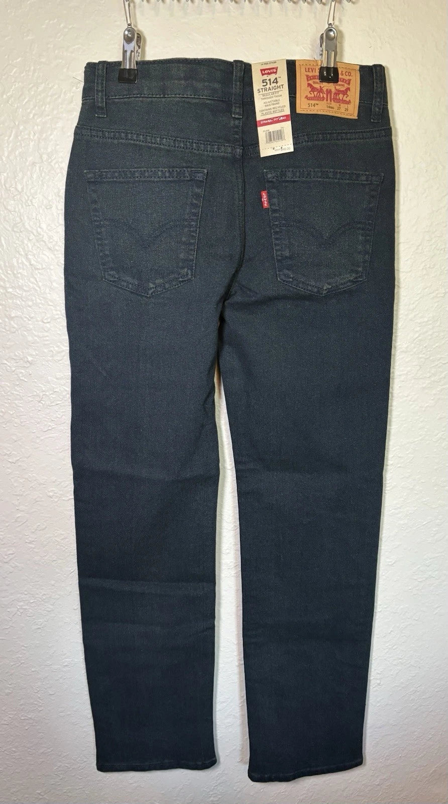 BOYS Levi's 514 - 14 Reg - 27x29 Straight Leg Performance Regular Fit Jean