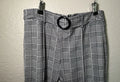 Sheinsxy Size L Black And White Patterned Pants